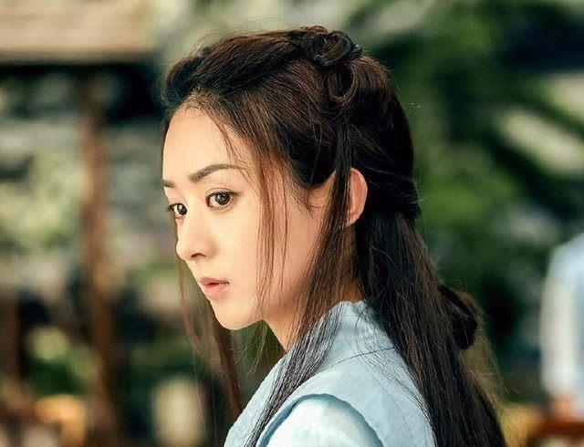 正能量小花赵丽颖古装剧照,清新可人秀外慧中又侠骨柔肠