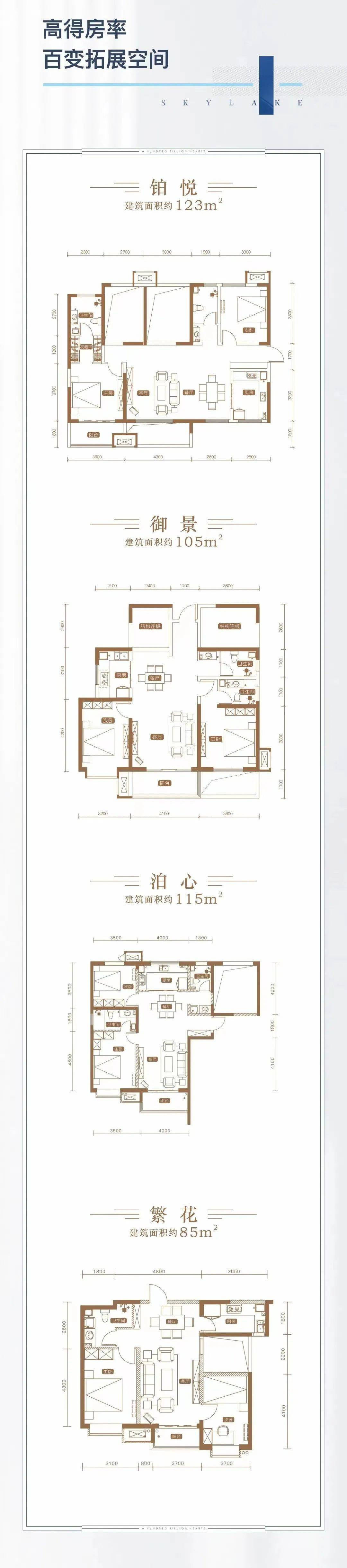 天琴湾户型图图片