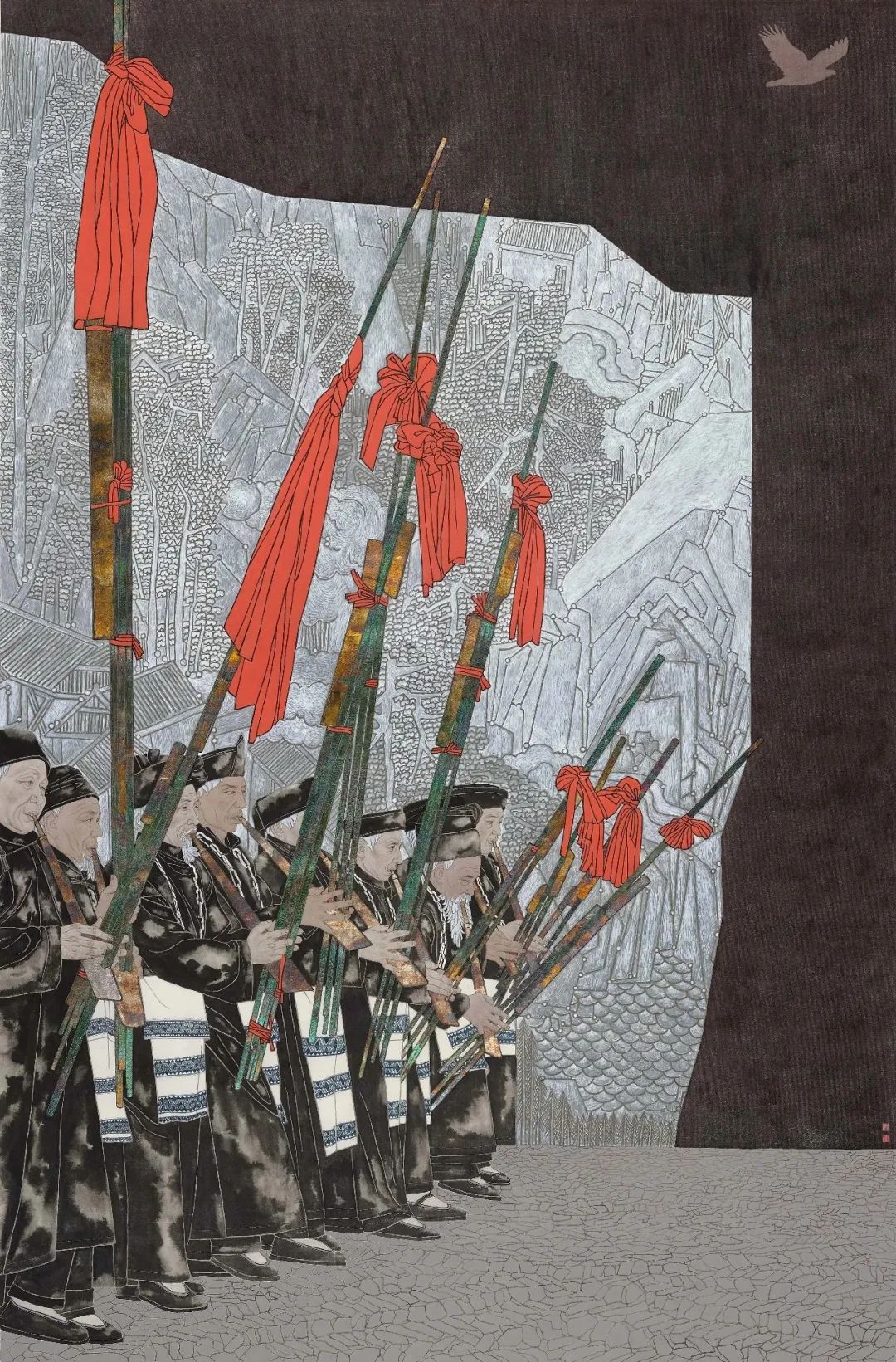 许海林—— 中国文化高级职称国家一级美术师(高级职称证书)_作品