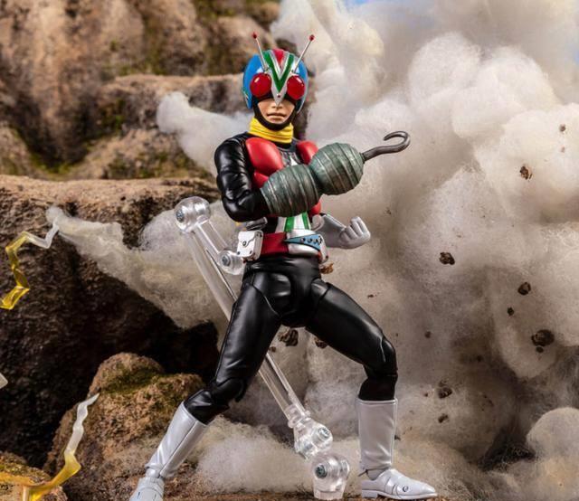 昭和假面骑士荣光的七人众真骨雕展会情报昭和帅老头全员齐聚_设计