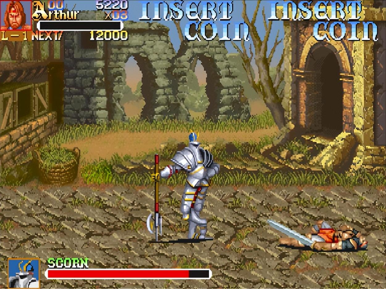 街机游戏《圆桌骑士》讲了什么故事,每位boss都有什么特殊剧情?