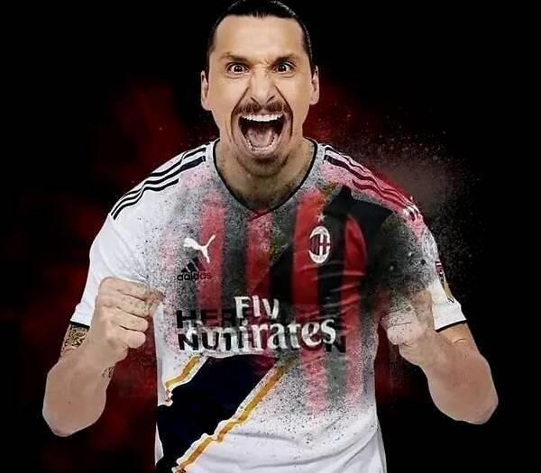 伊布穿上皮尔洛的号码:ac米兰已经不是当年的传奇球队了_球衣_赛场