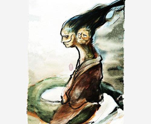 山海经:双头蛇延维是伏羲女娲交尾形态?