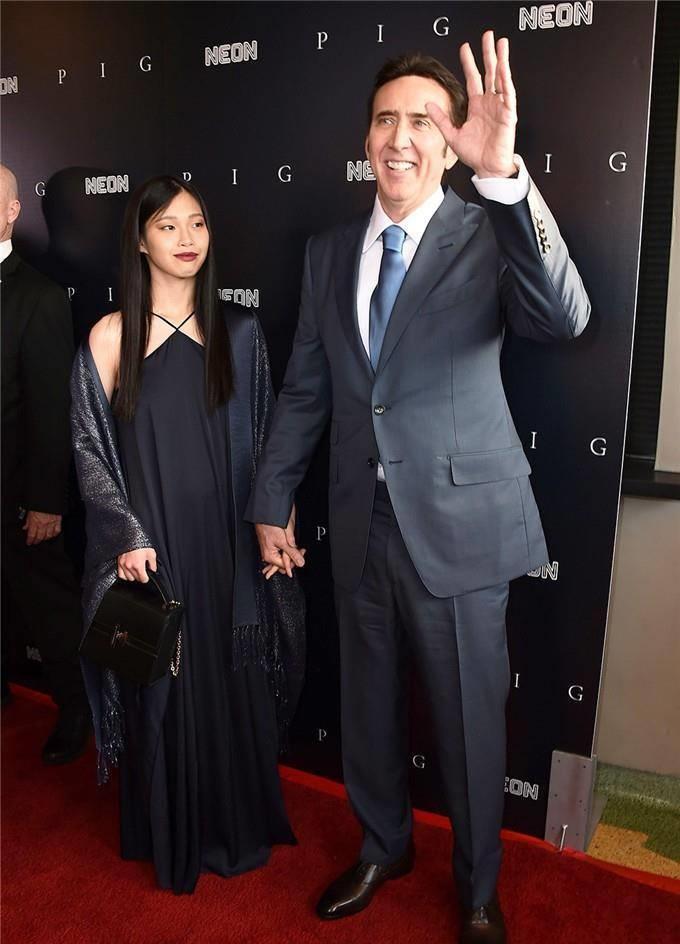 结了五次婚的奥斯卡影帝尼古拉斯·凯奇,第五任妻子小他31岁_柴田