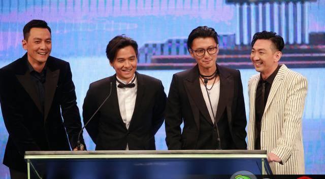 金像奖谢霆锋冯德伦李灿森吴彦祖同框,20年后重聚小鲜肉变帅哥哥_特警