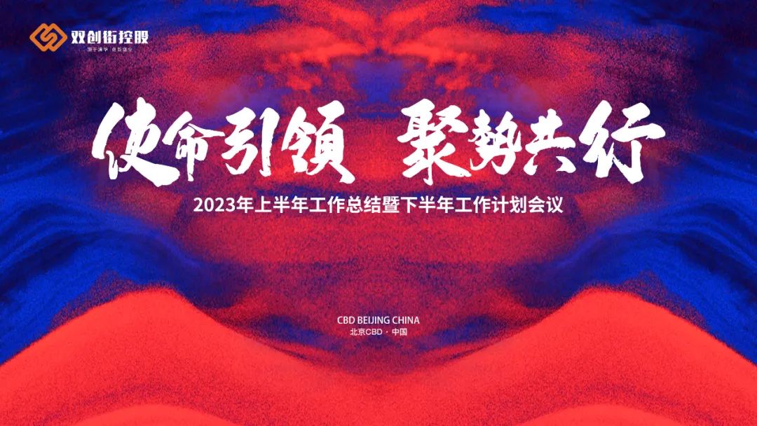 双创街控股2023 年上半年工作总结暨下半年工作计划会议成功举行