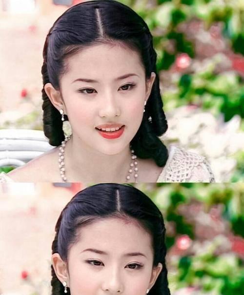 虽然刘亦菲内眦赘皮,露龈笑,溜肩……但她就是美得没有道理_时候_缺陷