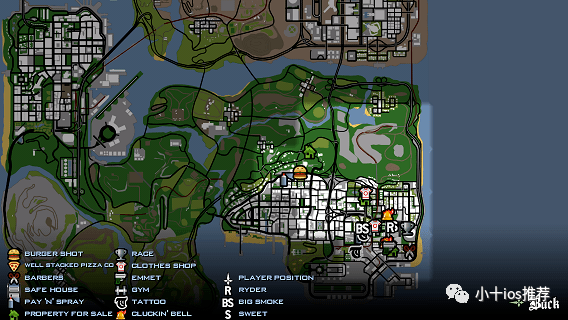 《侠盗猎车手:圣安地列斯》_操作_洛圣_自由