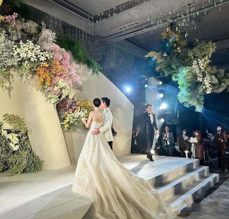 谢国民的侄孙女大婚,新郎是印尼首富大儿媳的兄弟_nina_谢其润_章泽天