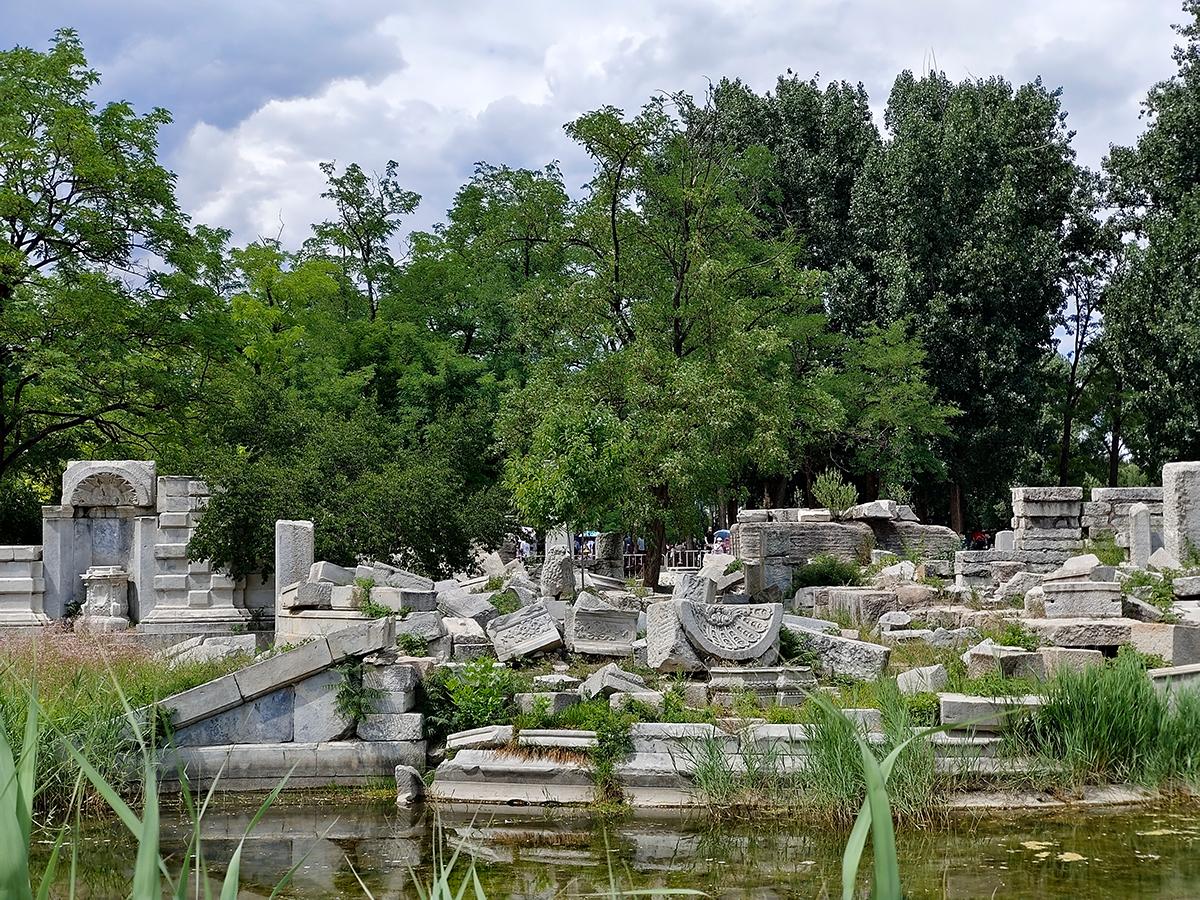 出游随拍:手机摄影记录圆明园夏季旅游的清凉