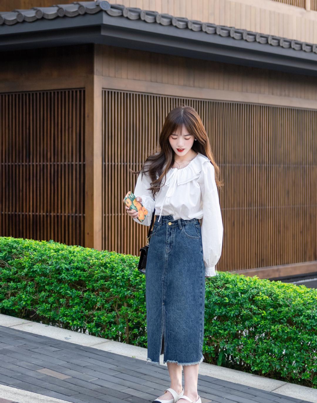 气质甜美的女生,学习下面这些穿搭,甜美异国风情又美美哒_时尚_衬衫