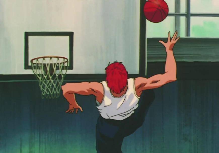 樱木花道最难模仿五个动作,第二个人类做不到,最后一个让人感动_封盖