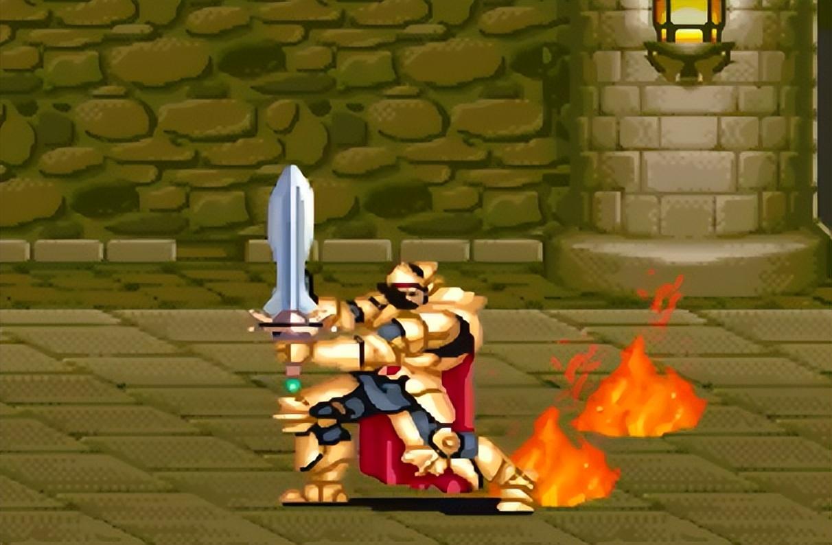 街机游戏《圆桌骑士》不为人知的典故,王子最强铠甲为啥没头盔?