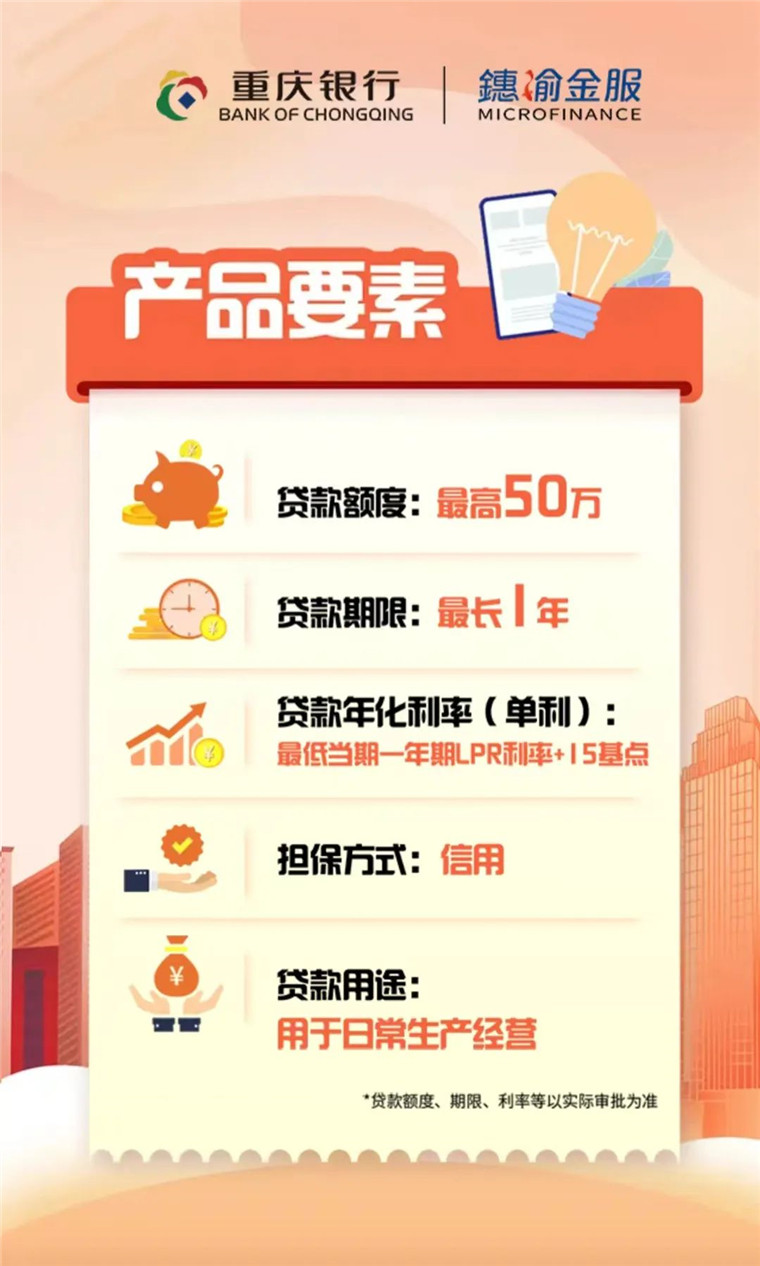 流水贷上线啦!纯信用,年化利率低至3.7%!