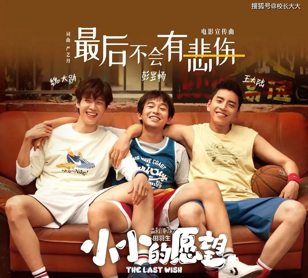 特别是电影《小小的愿望》里,他和彭昱畅,王大陆合作,我觉得他就是一