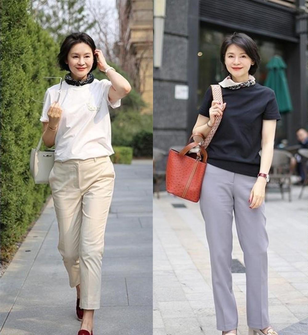 入夏后才发现:衣不穿紧,妆不化浓,是50 "大妈"的扮美小心机_女性_时尚