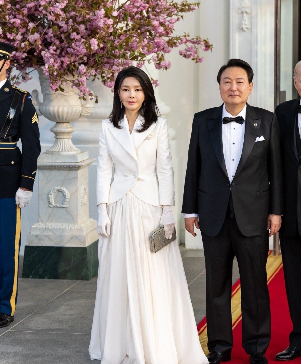 韩国总统夫人金建希图片