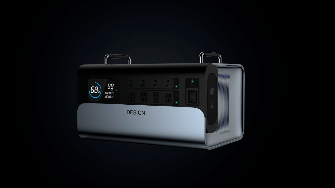 近年来大火的户外移动电源产品设计欣赏_提供电源_储能_造型