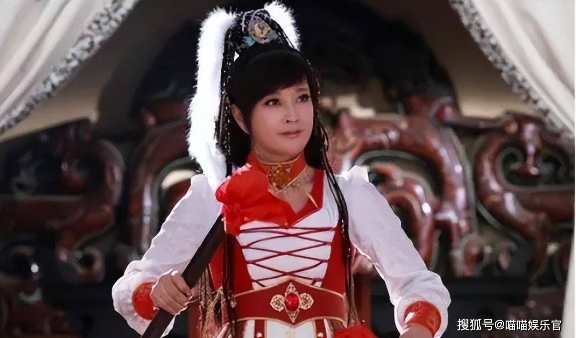 在《隋唐英雄传》中,刘晓庆出演16岁的少女,时年58岁