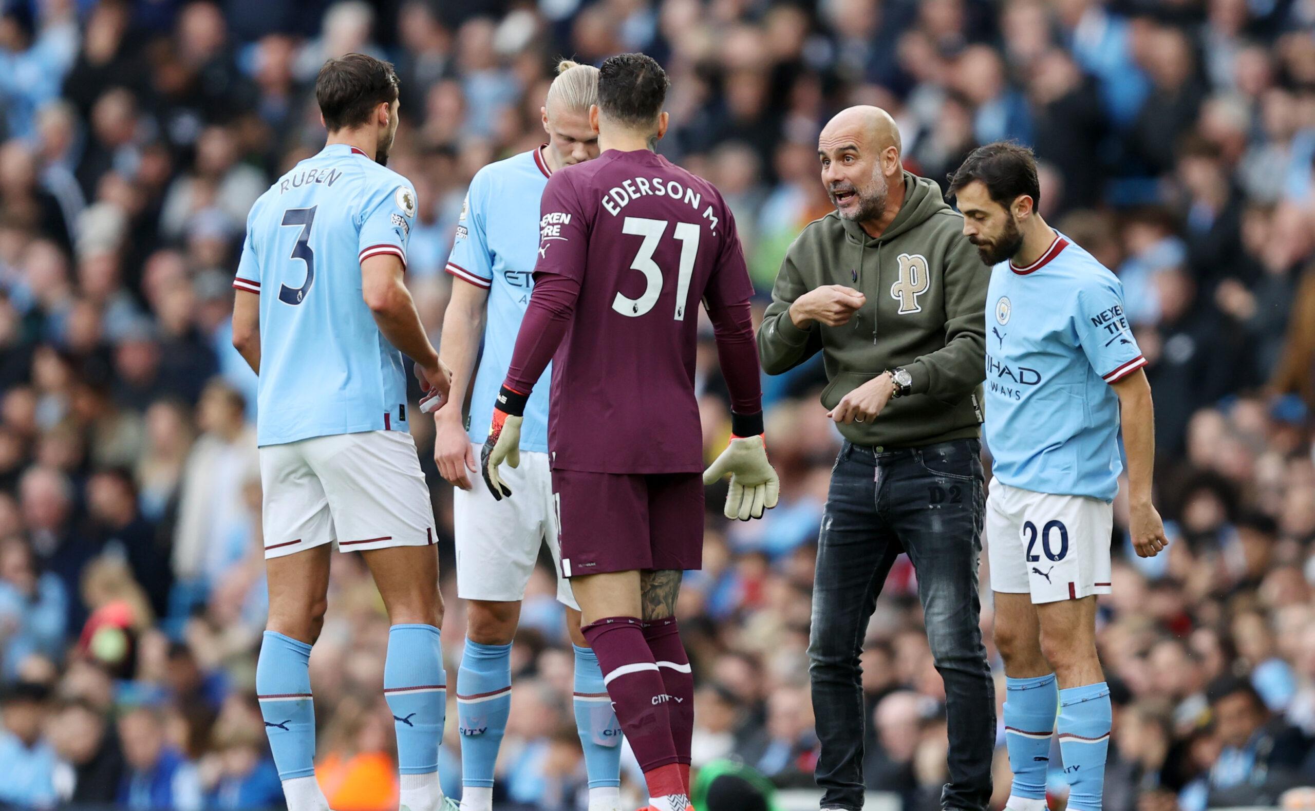 埃德森专访:瓜迪奥拉确实爱整活,但球员在他手下都能涨球_训练_曼城