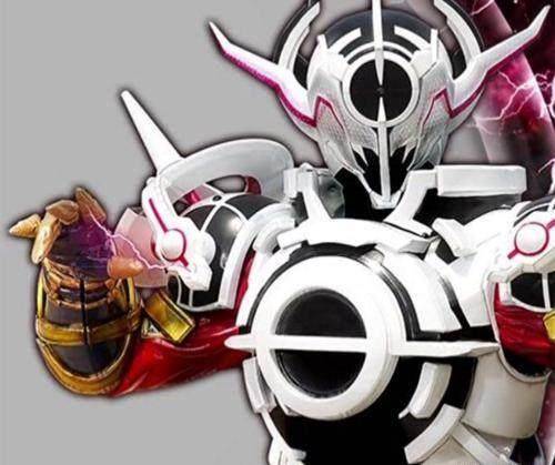 假面骑士build:五骑evol第四形态黑洞形象公开变白了也变强了_银色