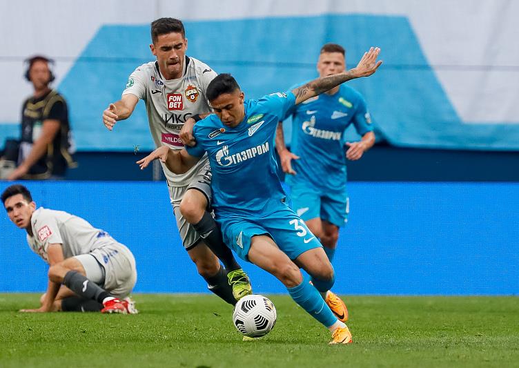 但战绩比较差;而泽尼特则是霸主在俄超的球队