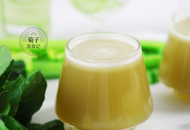 平时很少喝到,在家自己做简单健康_苦瓜_马蹄_做法