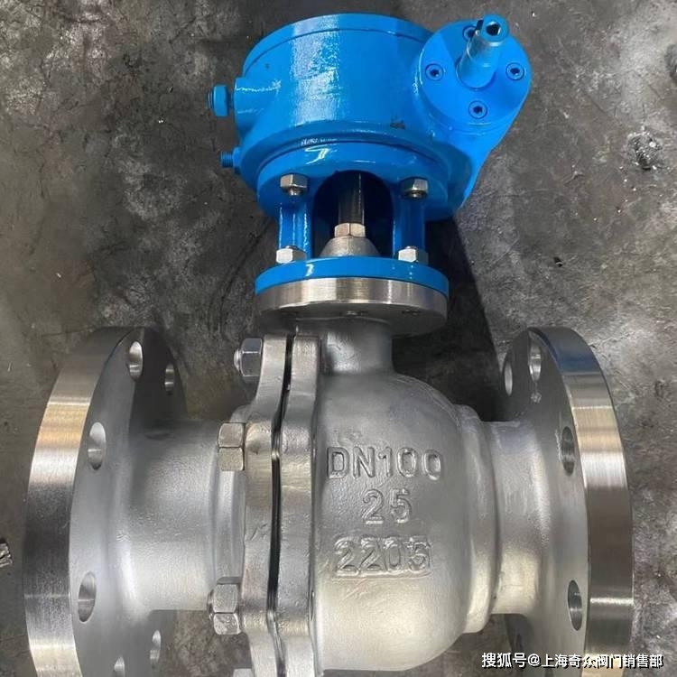 奇众2205涡轮球阀 q341f-16 双相钢法兰连接球阀_密封面_介质_性能