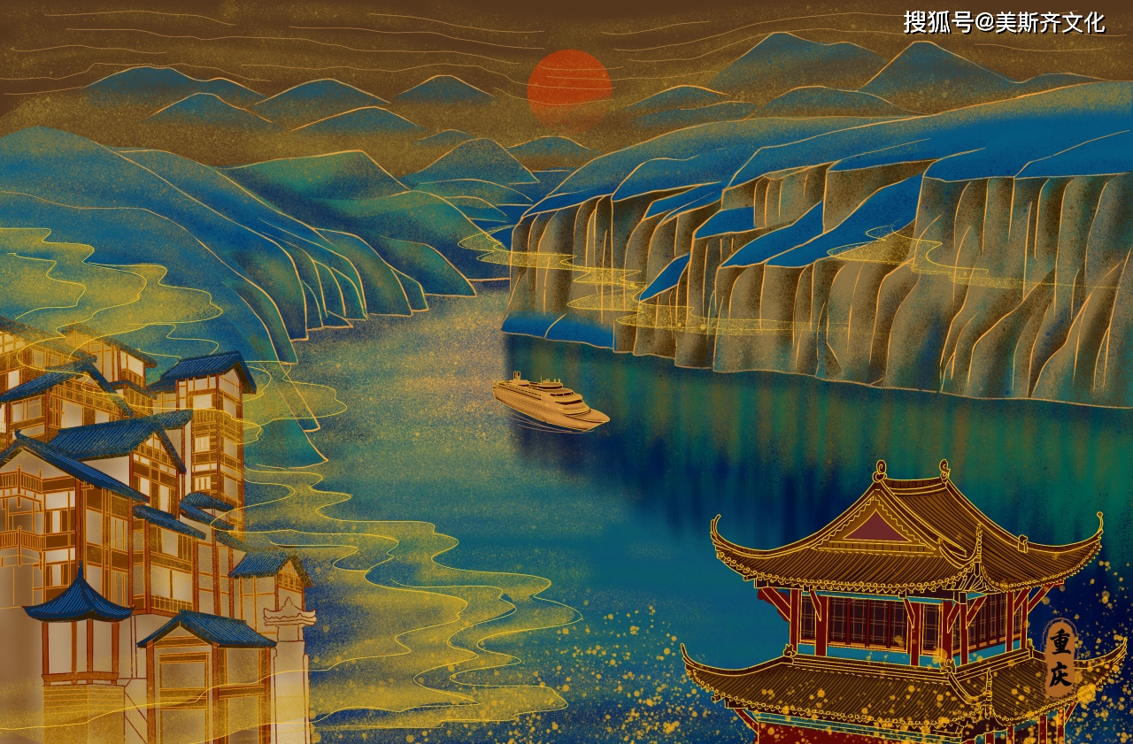 你看,轻舟已过万重山_三峡_杜甫_文化