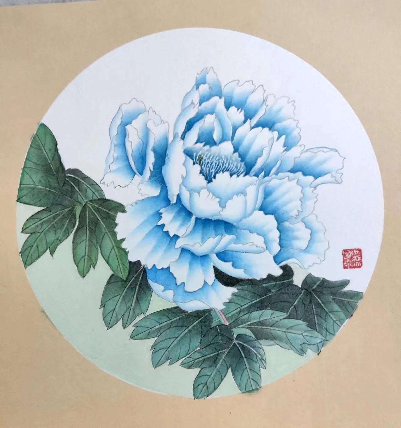 类别工笔作者姜燕飞作品牡丹类别马克笔绘画长风作品马克笔习作