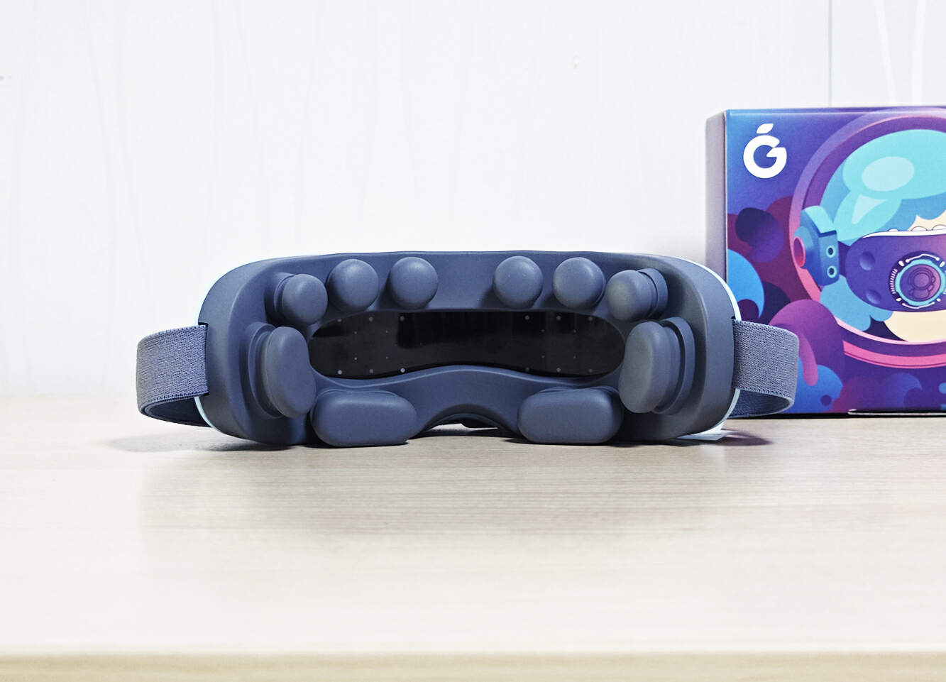 解锁新眼保健操，果实智能儿童眼部按摩器体验，光学训练科学护眼