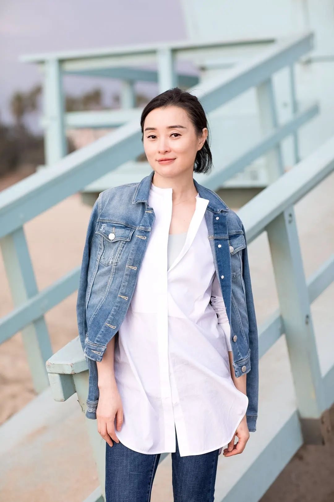 从容自在,气质清淡如莲——吴越_生活_影视圈_明星