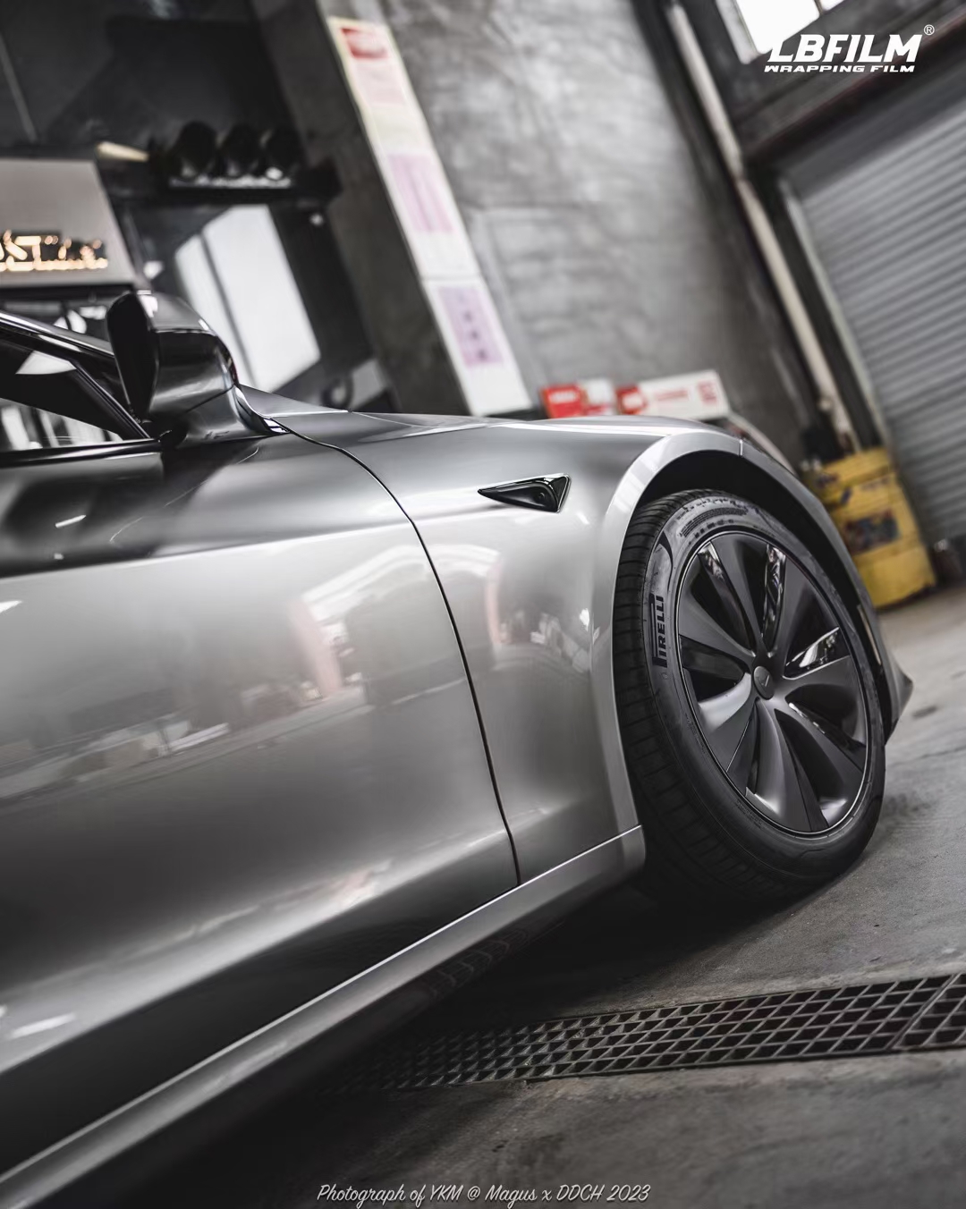 特斯拉models-lb改色膜液态金属银,经典永不落幕_搜狐汽车_搜狐网