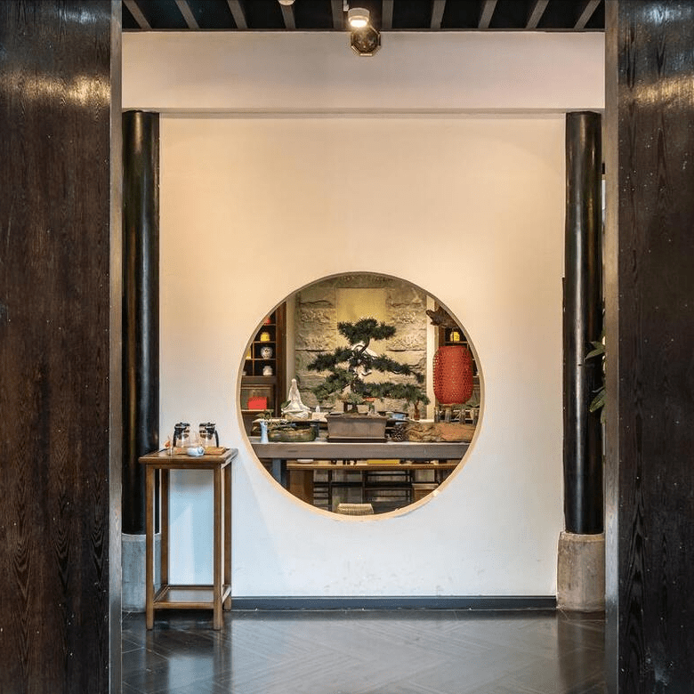 俗话说"住宅第一凶,最忌穿堂风",指啥_格局_手工_山水画