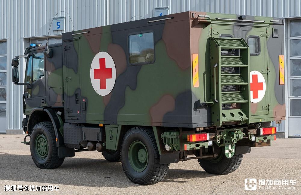 德国联邦国防军最新订购的高机动救护车,实拍带您看配置配置如何
