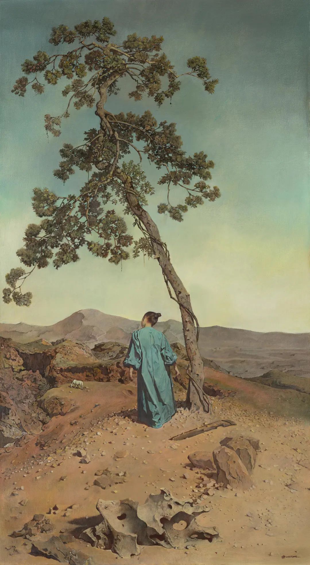 魏东 旅美22年,他在油画中找到与古为徒的密码|艺术栗子_风景_绘画