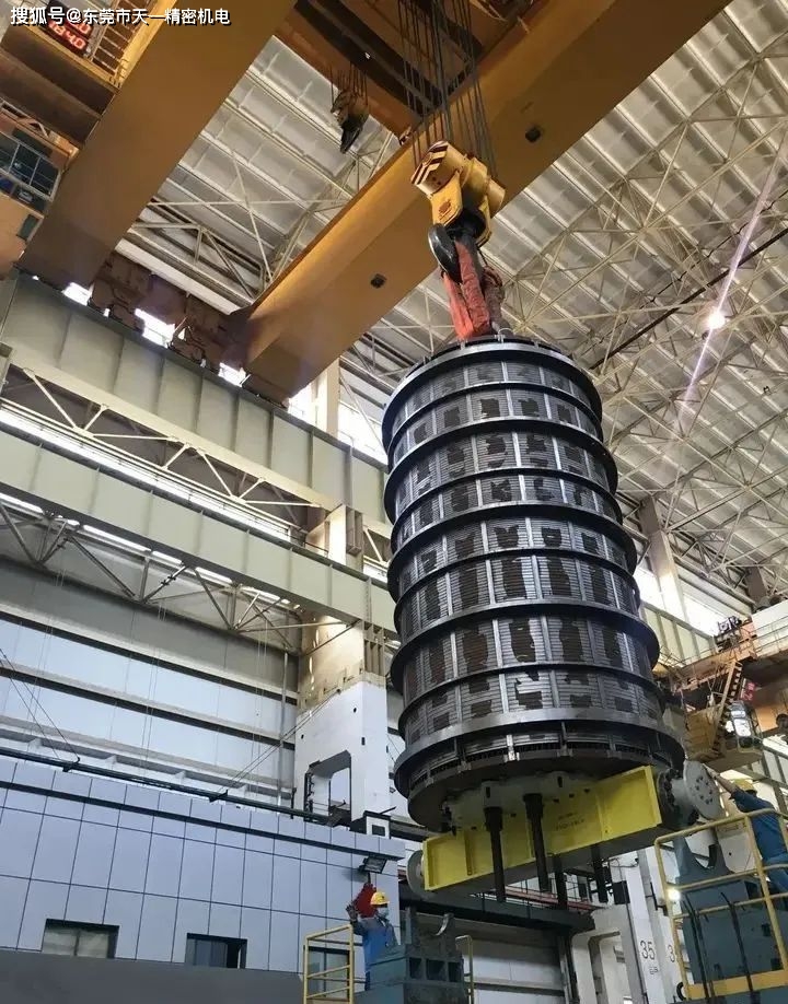 一文揭密生产大型电机的工程量有多庞大_制造_线圈_工艺