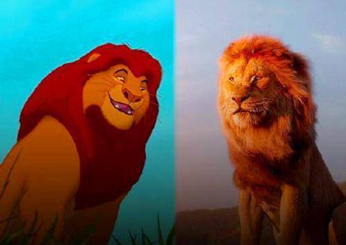 《狮子王》全员写实化,辛巴的表情不太自然,娜娜则多了一份呆萌