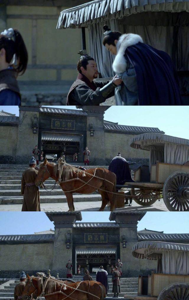 如果说一部古装剧剧有坐马车出场并不稀奇,只是一个巧合而已.