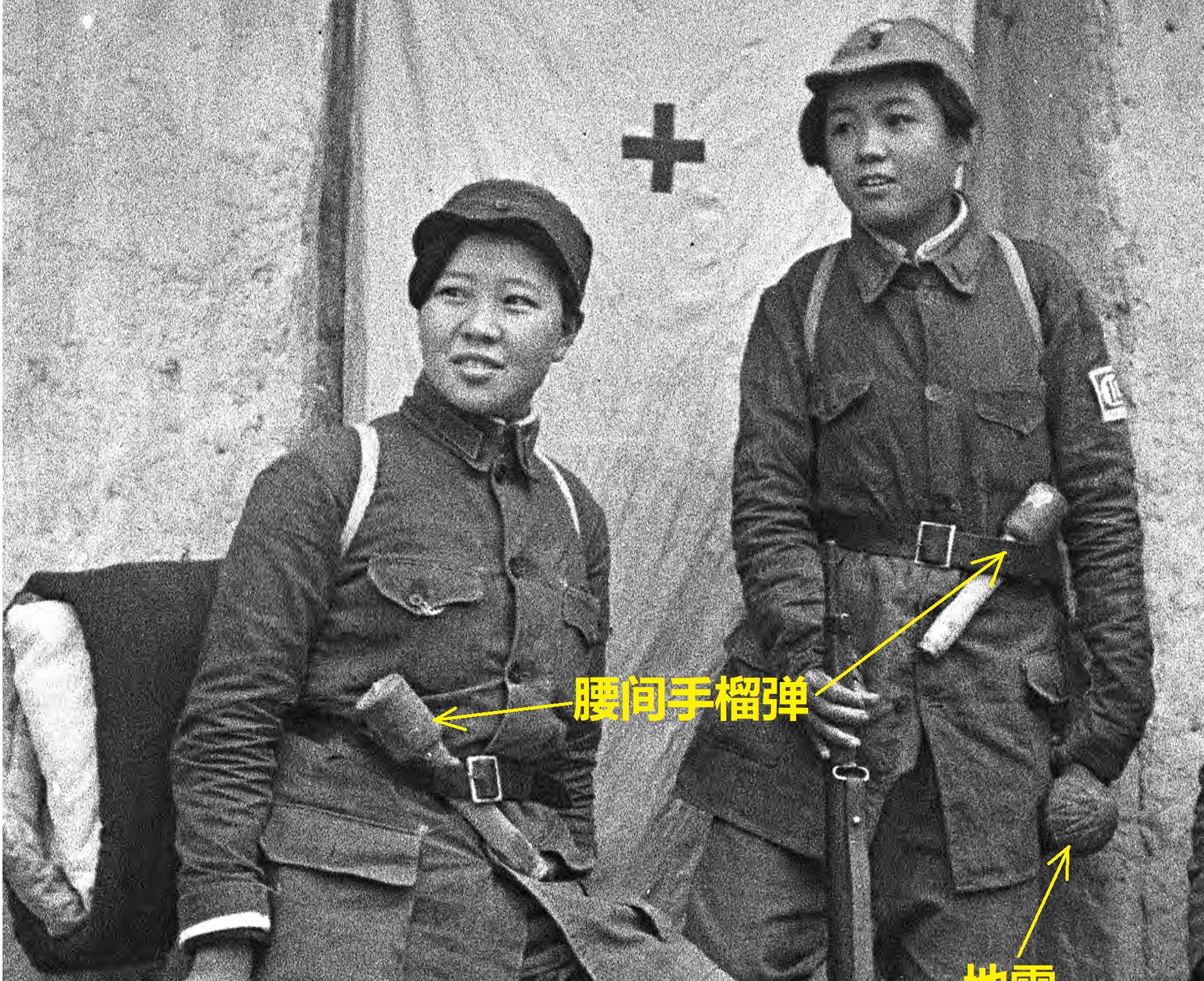 八路军三位女兵的真实照片,没有电视上的好看,却是真正的女英雄_剧照