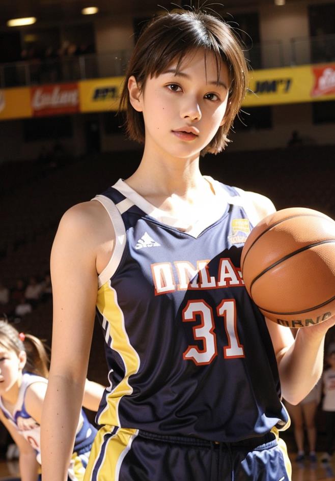 如此美丽又气质的篮球宝贝美女能否闯入nba总决赛呢?