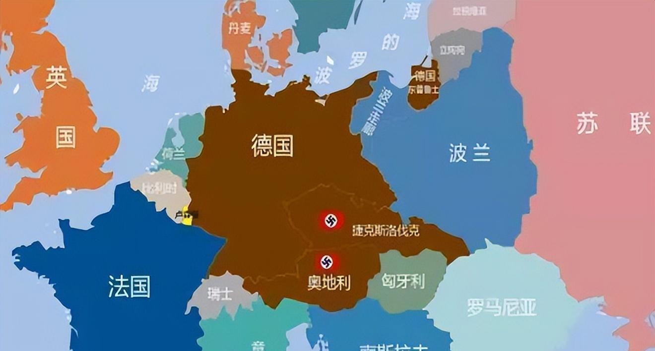 德国入侵波兰地图图片