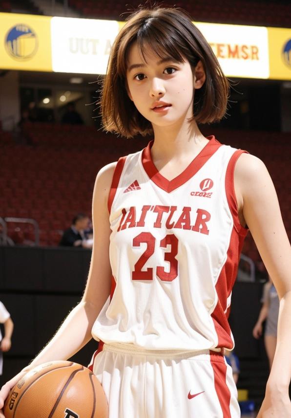 女神篮球服写真_运动_精神_青春