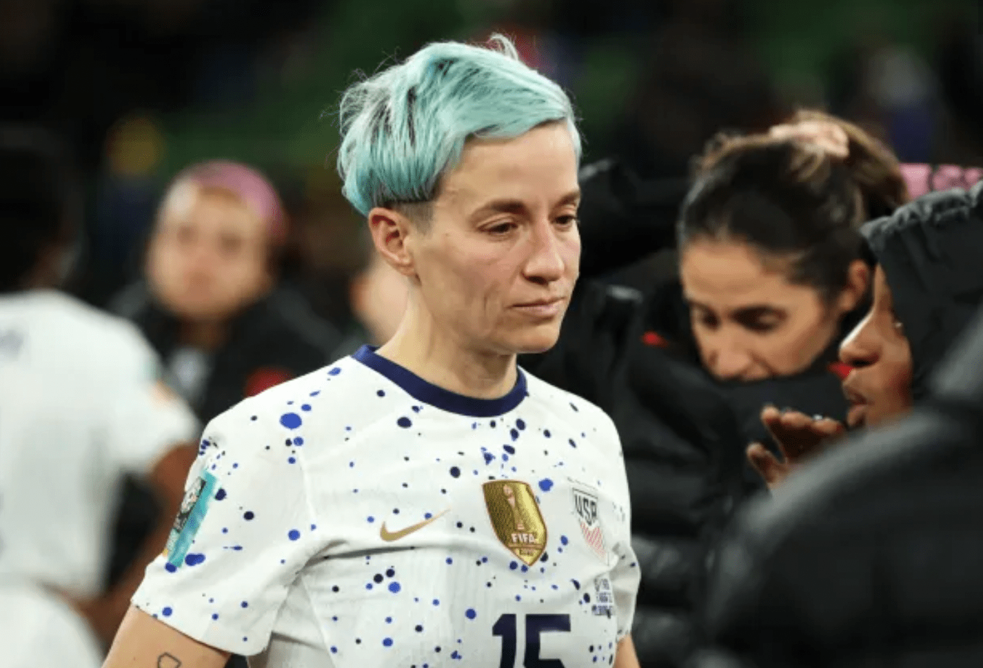 梅根·拉皮诺表示,美国队退出世界杯后,同工同酬是她最喜欢的国家队