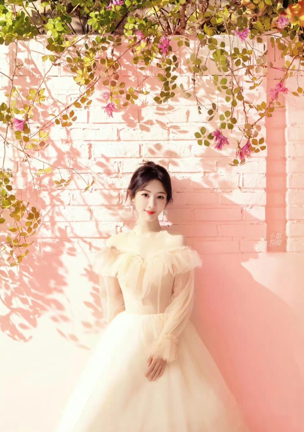 杨紫穿了五件婚纱,每一件都像走红地毯!网友:是逆袭吗?