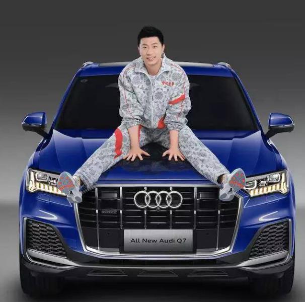 马龙选择长期开一款奥迪q7,市场价在65万左右,与其他国乒队员的豪车
