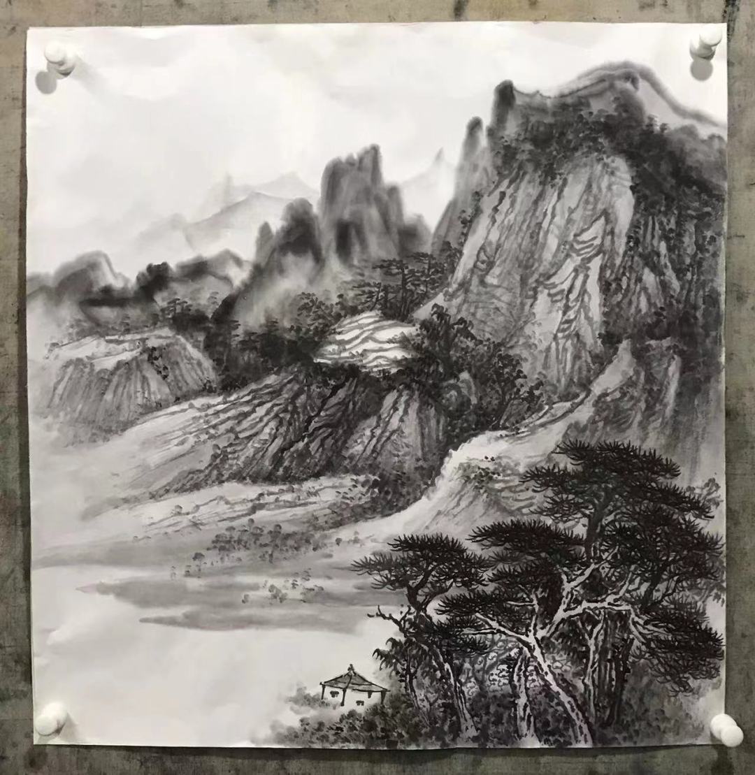 刘刚画家用笔精到,师法自然,对自然之美的追求发乎于心灵_绘画_桂林市