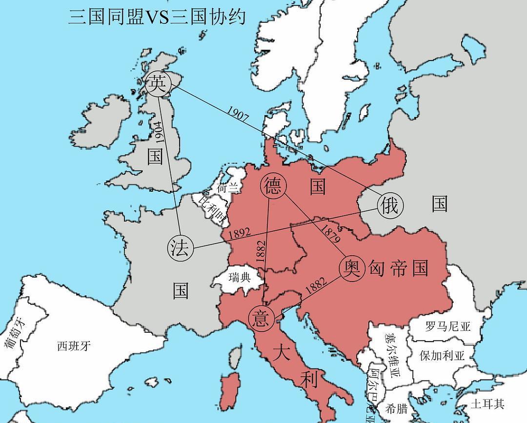 德国作为一个后起的帝国主义国家崛起时世界已基本上被英,法等老牌
