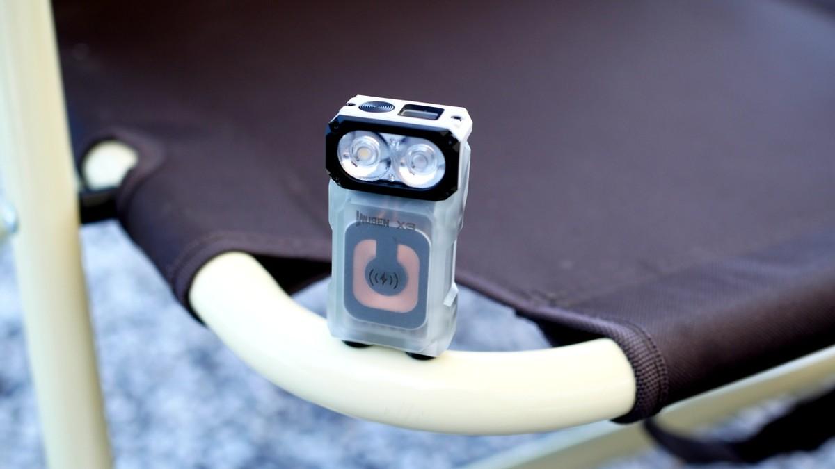 务本X3猫头鹰多功能EDC随身灯:造型可爱,身材迷你,挂绳是亮点