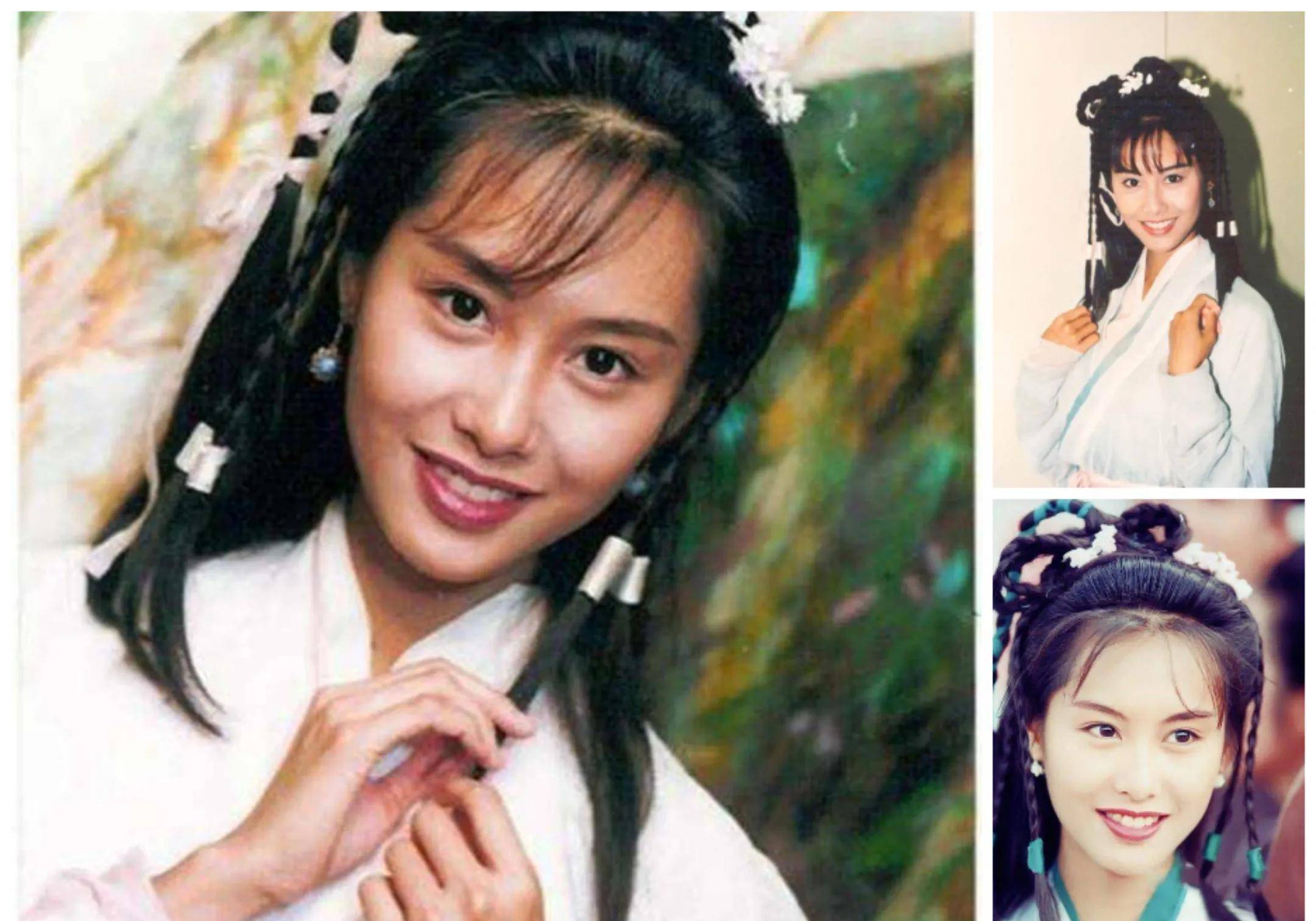 朱茵版本的黄蓉同样经典,俏丽少了些许,可爱更甚翁美玲.